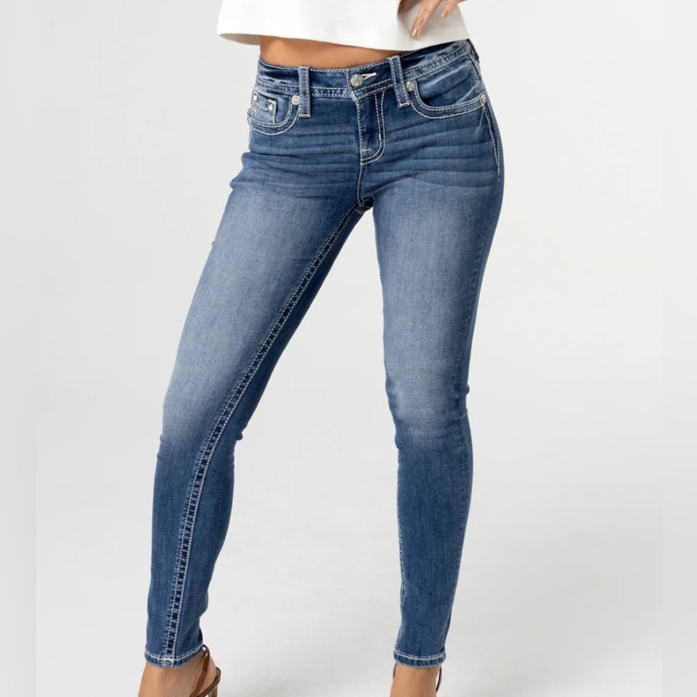 Miss Me Denim Skinny Jeans, Size 26